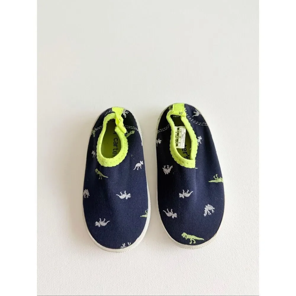 Carter's Shoes Kids Water Shoes Dinosaur Size 5toddler Swimming Beach Boat